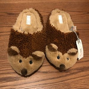 Hedgehog slippers